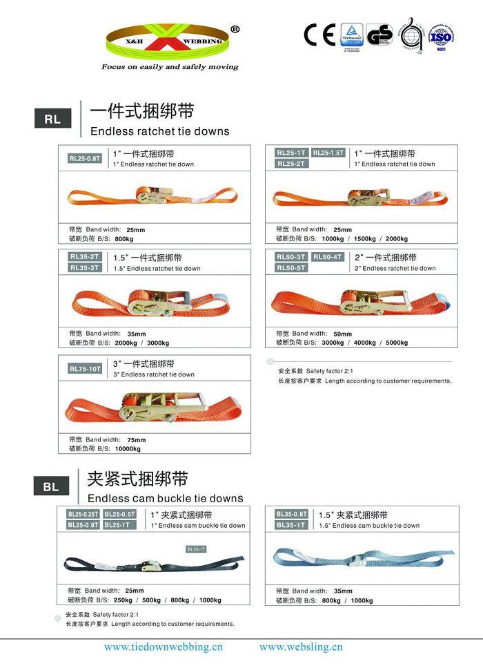 Ratchet Lashing Strap25mm-100mm Ratchet Lashing Strap25mm-100mm